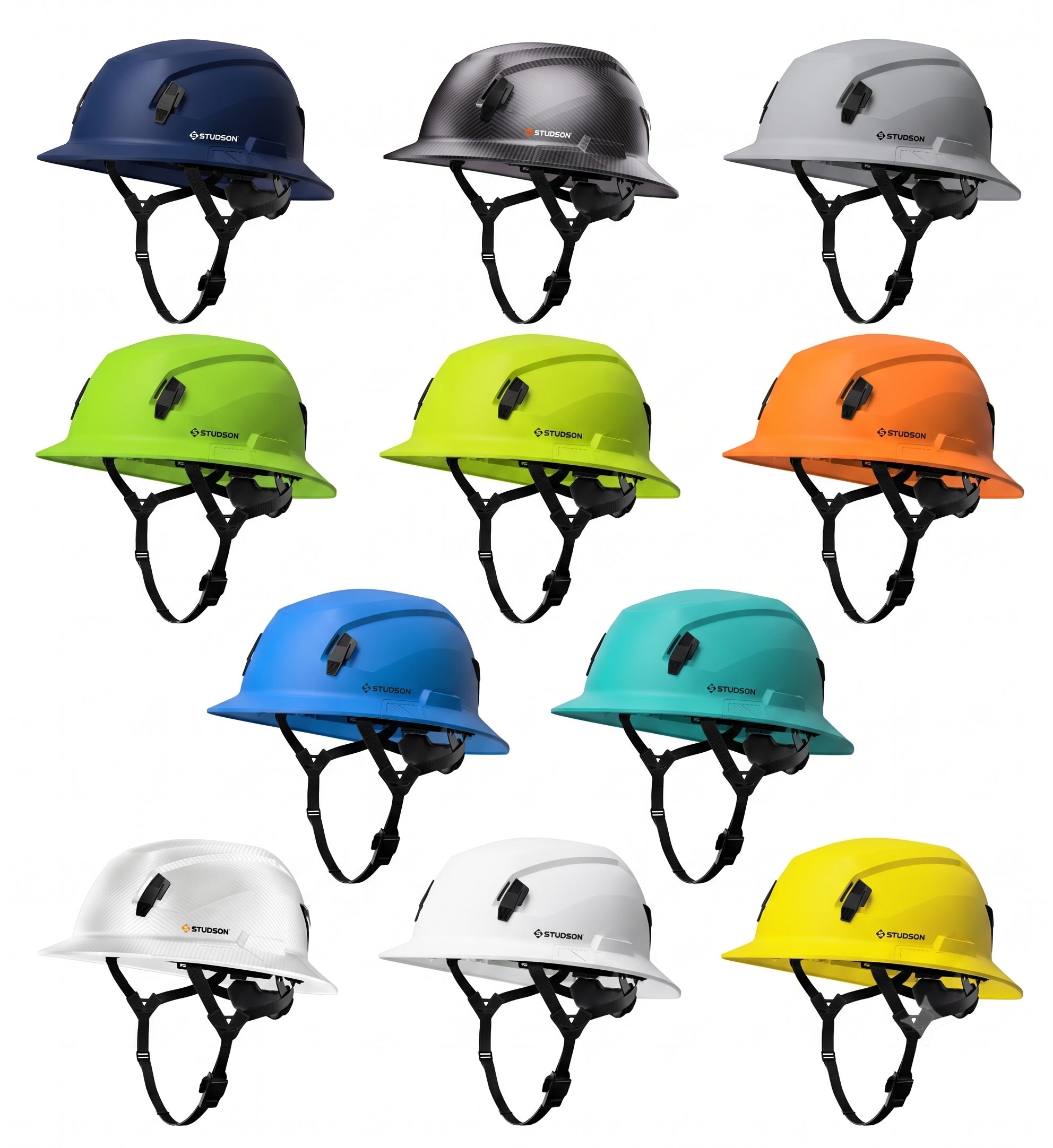 Studson SHK-1 Full Brim Non-Vented Dual Cert Helmet